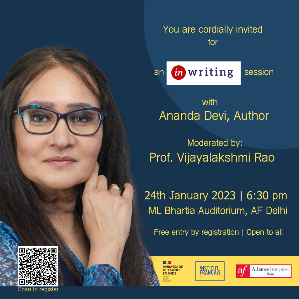 [In]Writing session with Ananda Devi